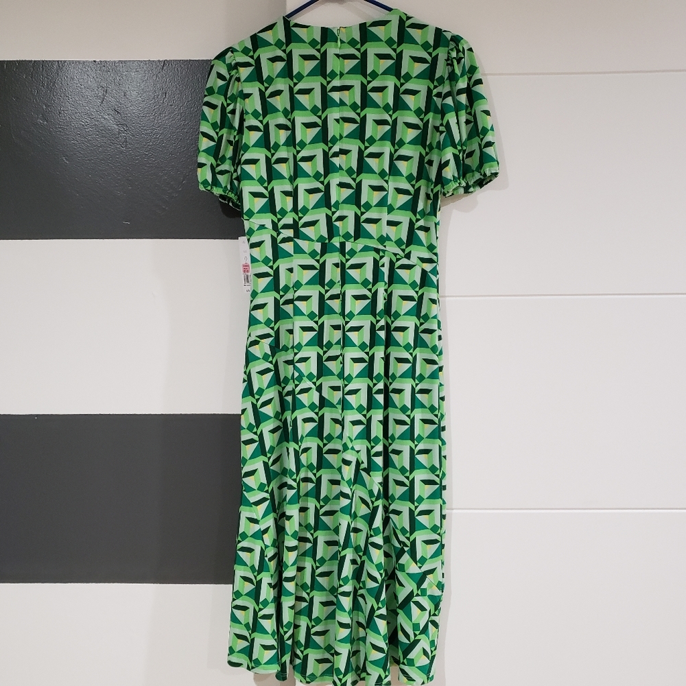 BNWT DONNA MORGAN dynamic geometric mint green beauty (2) - Picture 3 of 8